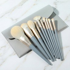 앙플러스 올인원 여성 메이크업 브러쉬 세트, 1개, 혼합색상