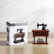 SARTORIUS 復古仿真縫紉機音樂盒 創意擺飾