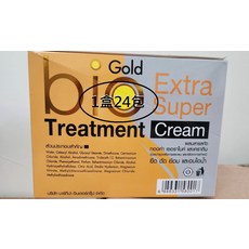 bio Gold Extra Super Treatment Cream 護髮霜(一盒24包)深層滋養修護 染燙受損髮質適用, 1盒24包, 35 มล.