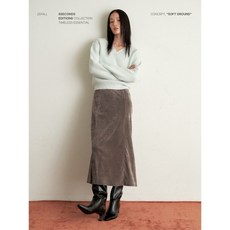 [국내매장정품] 에잇세컨즈 8SECONDS 매쉬 벨벳 슬림 드레스 그레이 115X71AQ13 145902