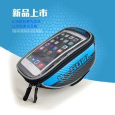 B-SOUL 腳踏車 車把包 5.5吋, 綠色, 1個