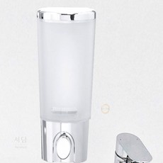 서담 업소용 디스펜서 400ml 실버 화장실물비누디스펜서