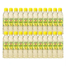 양조 식초 PET 24개조미료 발효 조리용 요리용 업소용 식당용 가정용 소스, 500ml, 1개