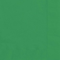 종이 냅킨 20개입, 에메랄드 그린