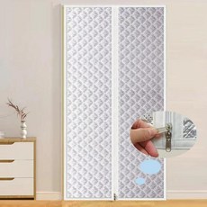 방한방풍지퍼커튼 단열보온 겨울문풍차단 도어커튼 냉기차단 거실안방용 지퍼 방풍 따뜻한 커튼 겨울 침실 단열 필름 내한 밀봉 창 문 스크린 차광