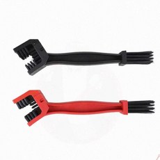 오토바이 라이딩 정비 자전거 체인청소솔 바퀴 세차 기어 세척브러쉬, 블랙