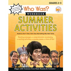(영문도서) Who Was? Workbook: Summer Activities Paperback, Penguin Workshop, English, 9780593225783