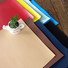천연가죽원단 컬러플솔리드 30x30cm 재단판매 가죽소품 의자리폼, 블랙
