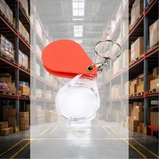 미니 돋보기 키링 열쇠키링 확대기, 1개