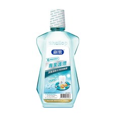 刷樂 專業護理漱口水 500ml (清新/酷涼/全效護理/綠茶口味) 口腔清潔 預防蛀牙, 1個, 礦鹽除菌500ml