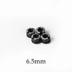자전거 체인링 BUCKLOS-4 개 5 체인 링 볼트 6.5mm 8.5mm 자전거 휠 나사 알루미늄 합금 플레이트 싱글/더블 크랭크 세트 체인링, 14 4PC 6.5mm-Black