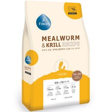 피니키 강아지 전연령 가수분해 건식사료, 곤충, 4kg