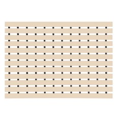 凡尼塔 排水式雙面防滑浴室墊 防滑墊 防跌倒 防摔 淋浴 排水 墊 浴室 廁所 盥洗間 止滑, 1個, 米色 61*90cm