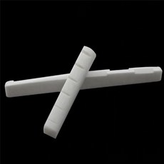 4 개 PCS 6 줄 어쿠스틱 기타 뼈 다리 안장 72mm 및 너트 43mm 뼈 너트 탑 민속 베개 민속 바닥 베개