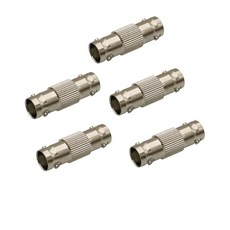 Zkarabc BNC 암-암 커플러 순수 황동 SDI 배럴 커넥터 어댑터 HD-SDI 3G-SDI 4K/8K 비디오 카메라 케이블 CCTV 보안 시스템 DVR 모니터, Zkarabc BNC 암-암 커플러, 순수 황동 SDI