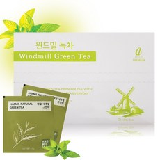 윈드밀 티백녹차, 100개입, 1개, 1.5g, 50개입