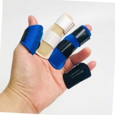 엄지 손가락 보호대 부목 벨크로 핑거 손가락부목 슬리브 깁스, 블랙