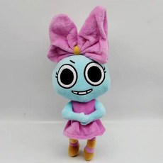 WORLD ROBLOX 댄디의 모음 세계 봉제인형 솜인형, 1개, V. 눈 큰 소녀 32cm 120g