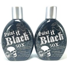 Millenium 태닝 New Paint It 블랙 Auto darkening Dark 로션 2 Pack, 140ml
