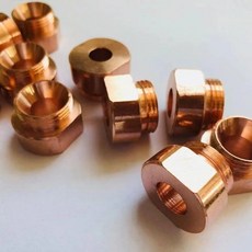 鉻鋯銅螺母電極 點焊頭配件, 1個