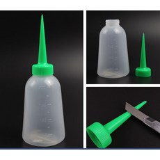 200ml 정밀 물조리개 플라스틱 스포이드형 공병