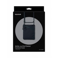 (FUJIFILM) instax mini Evo Cinema INS EVO CINEMA CAMERA CASE 후지 필름 인스턴트 카메라, 1개, 단일 사이즈