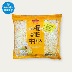 코다노 슈레드 트리플 피자치즈 1kg 체다 모짜렐라 고다 치즈, 1개