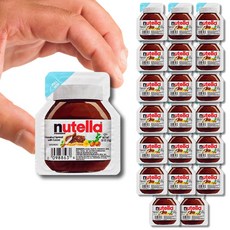 누텔라 초코잼 헤이즐넛 스프레드, 20개, 15g