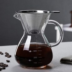 홈카페 핸드드립 내열유리 서버세트 RA_8739311572