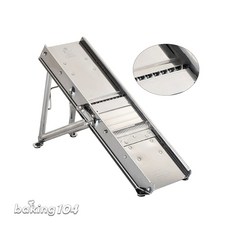 LOUIS TELLIER 法國蔬果切片器 固定式刀片 厚度調整3/10mm 全不銹鋼材質, 1個