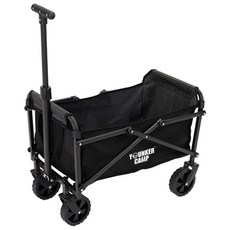 영커 다용도 캠핑 카트 야외용 미니 폴딩 카트, 1개, 블랙
