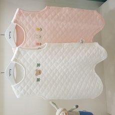 아가방 봄 베이비페어 / 이불은 도망가도 조끼는 따라가요 유아 수면조끼 / 종아리까지 푹 이불 같은 잠옷 아기 조끼 / 포근함은 두 배 삼중지 이불 조끼