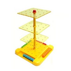 캐스비 스핀 빙고 보드게임, 혼합 색상, 1개