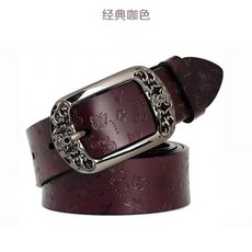 女士皮帶 頭層女士皮帶 時尚百搭裝飾腰帶