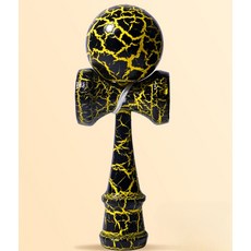 예쁜 일본 켄다마 일본 전통놀이 민속 장난감 입문자, 1개, 04. 블랙