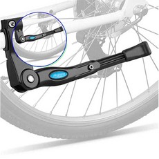 쌍문상회 자전거킥스텐드 자전거세우기 퀵스텐드 발바침 자전거퀵스탠드 블랙 킥스텐드 1007A 퀵스탠드 킥스탠드 자전거스탠드 바이크 자전거거치대 40872EA, 본상품