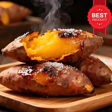 [노마진초특가] 재구매1위 신선보장 꿀범벅 호박고구마, 1박스, 5kg 한입과