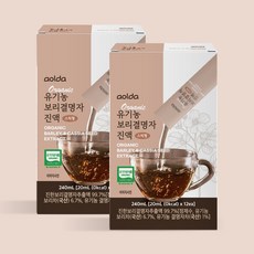 [신제품행사가]유기농 보리 결명자 진액스틱 20ml*12ea, 2개, 24개입, 480ml