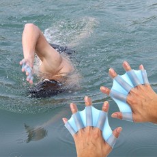 수영 개구리 손가락 물갈퀴 1세트 수영보조용 오리손hoh3+7cjq, 본상품