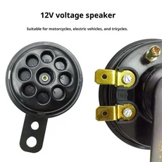 1개 100db 바이크 오토바이 모터 스쿠터 큰 소리 12v 24v 범용 방수 전기, 02 A1