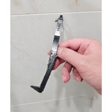 TURKEY TWEEZER 通用型排水孔清潔夾 輕鬆清潔毛髮 告別堵塞 居家清潔不沾手, 黑色, 1個