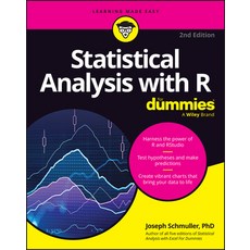 (영문도서)Statistical Analysis with R for Dummies Paperback, English, 9781394343065