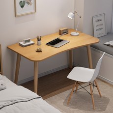 Zzang Room 사무용 컴퓨터 책상 다용도 테이블, 내추럴