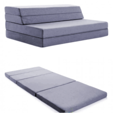 국산 5단 접이식 매트리스 공간활용 간이침대 수면매트 캠핑 차박매트, 80mm, 핑크