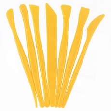 점토 공작 조각칼 7종세트 미술 학생 취미활동 모형 파츠제작, 상세페이지 참조