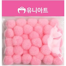 유니아트 1000 퐁퐁 20mm (분홍)