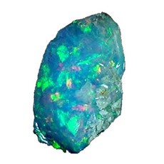 천연 컬러풀 에티오피아 오팔 원석 (물에 닿으면 색이 변함) 치유 보석 조명 아래 촬영 시 작은 흠집이 있, MALACHITE
