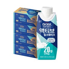 하이뮨 프로틴 밸런스 액티브 밀크쉐이크 ZERO, 250ml, 72개