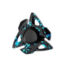 金屬合金CNC工藝指尖陀螺，升級夜光版, 1個, 大白鯊【鋁合金】-迷彩,普通版【不發光】：配皮包