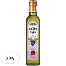 폰타나 이탈리아 포도씨유 마라스카, 500ml, 8개